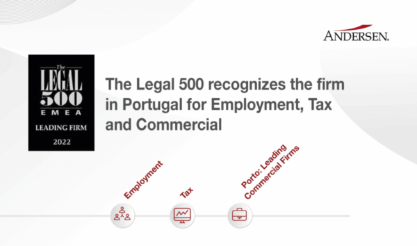 The Legal 500 EMEA - The Legal 500 recognizes the firm in Portugal for Employment, Tax and Commercial